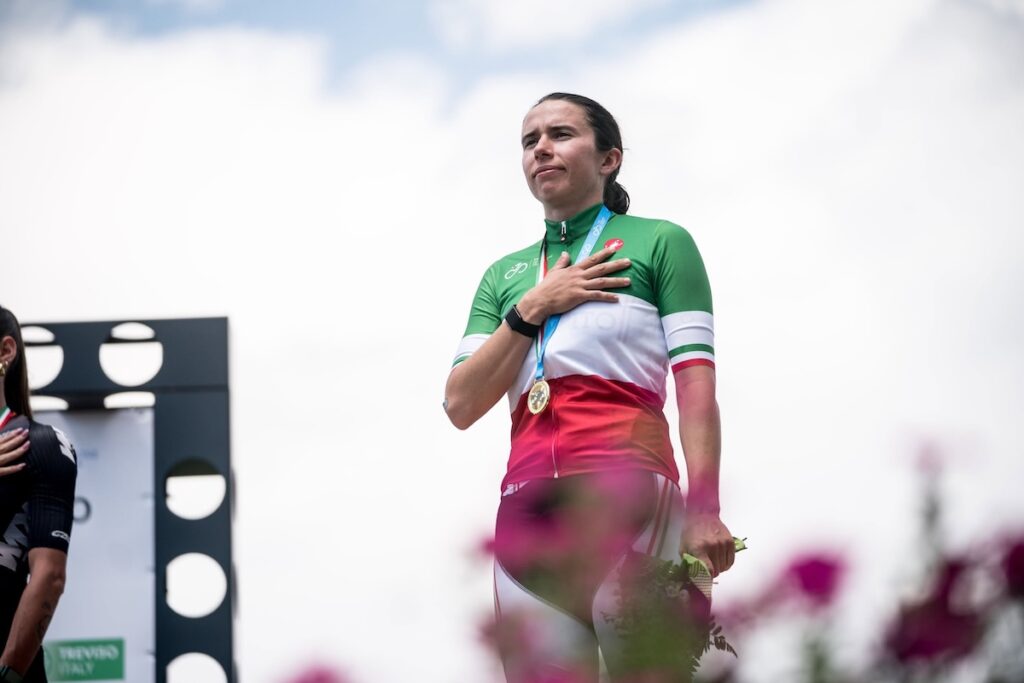 Martina Berta alla Xco di Montello