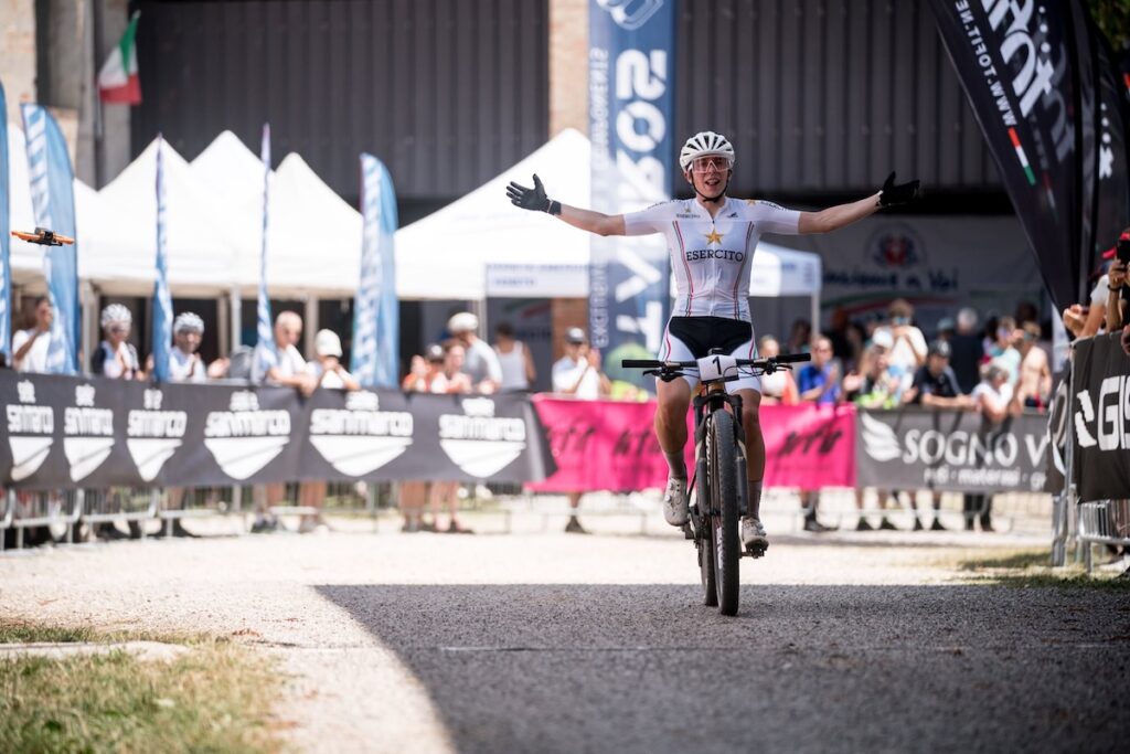 Martina Berta alla Xco di Montello