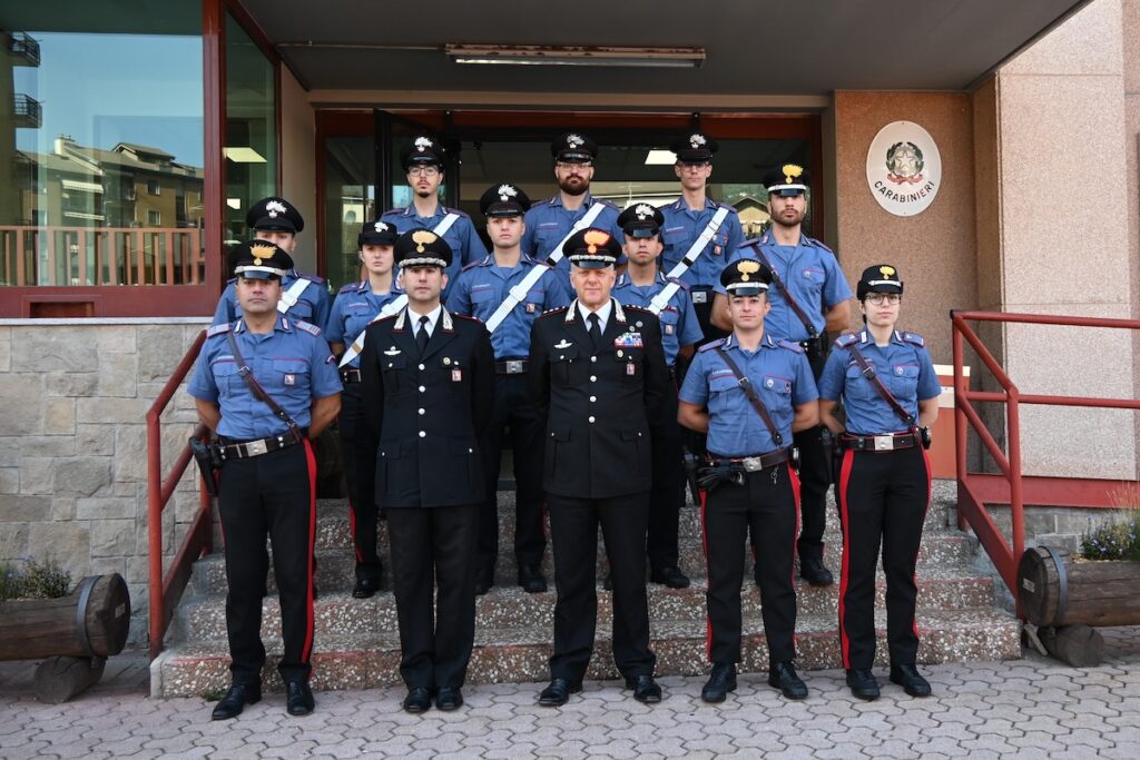 Gli undici nuovi Carabinieri ad Aosta