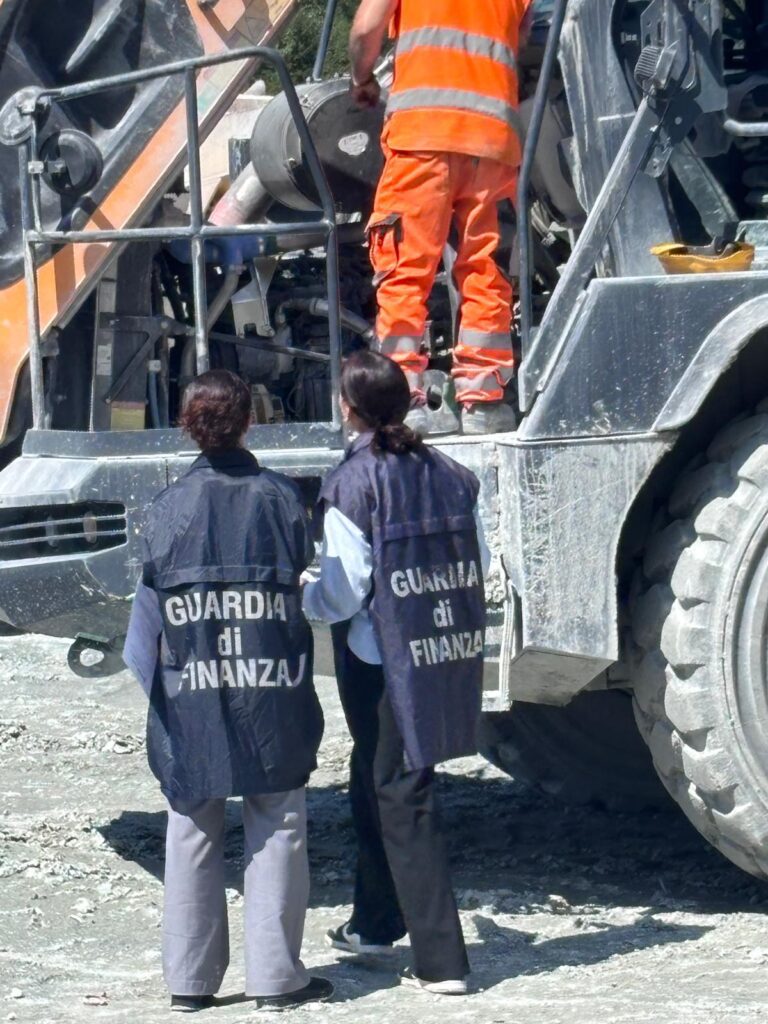 Accesso cantiere SS27