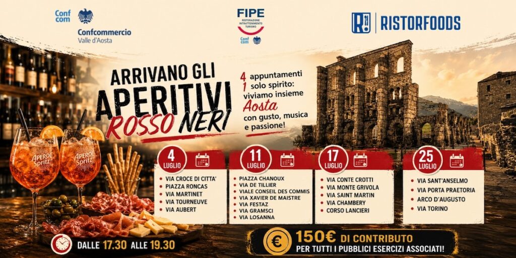 Aperitivi rosso neri