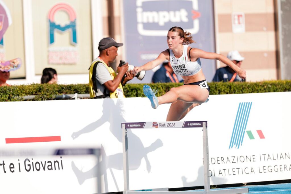 Carlotta Giovnaetto europei rieti foto grana Fidal