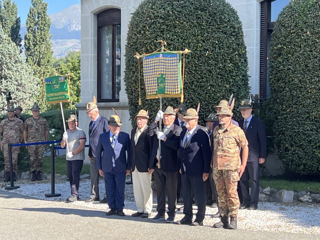 La cerimonia per l