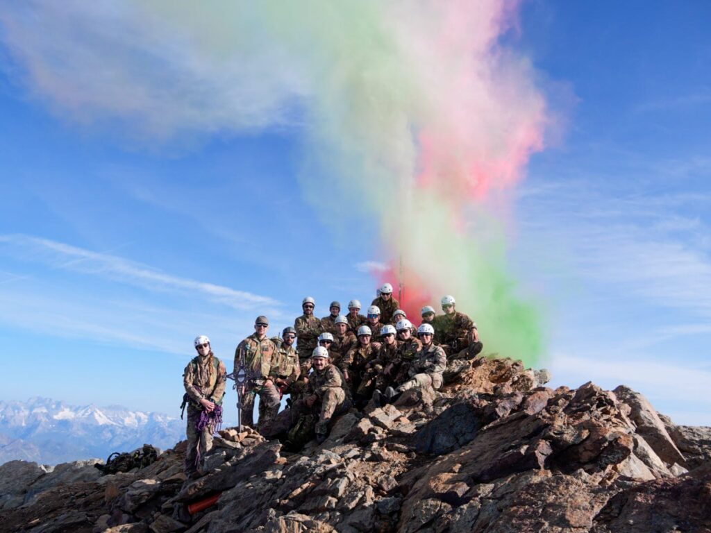 In vetta al Monte Emilius