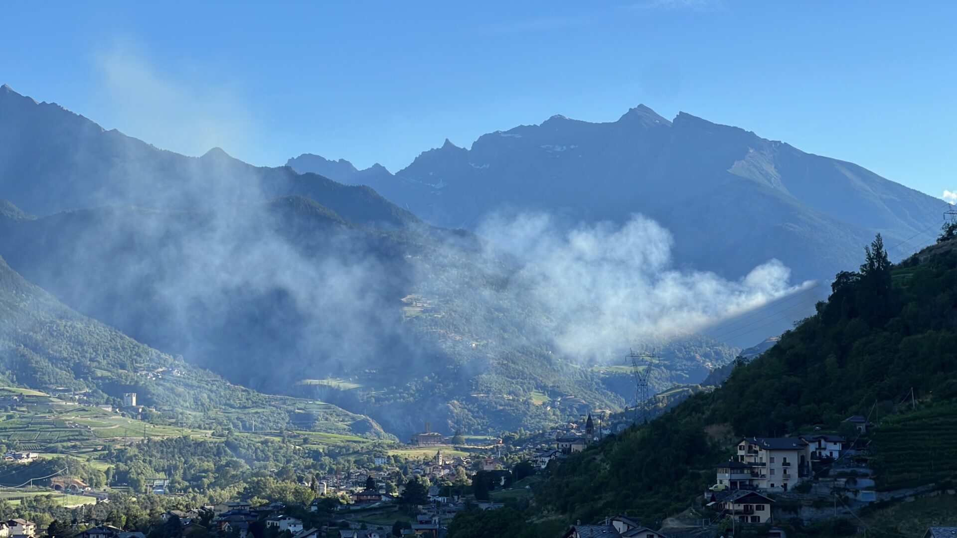 Incendio Pléod Sarre
