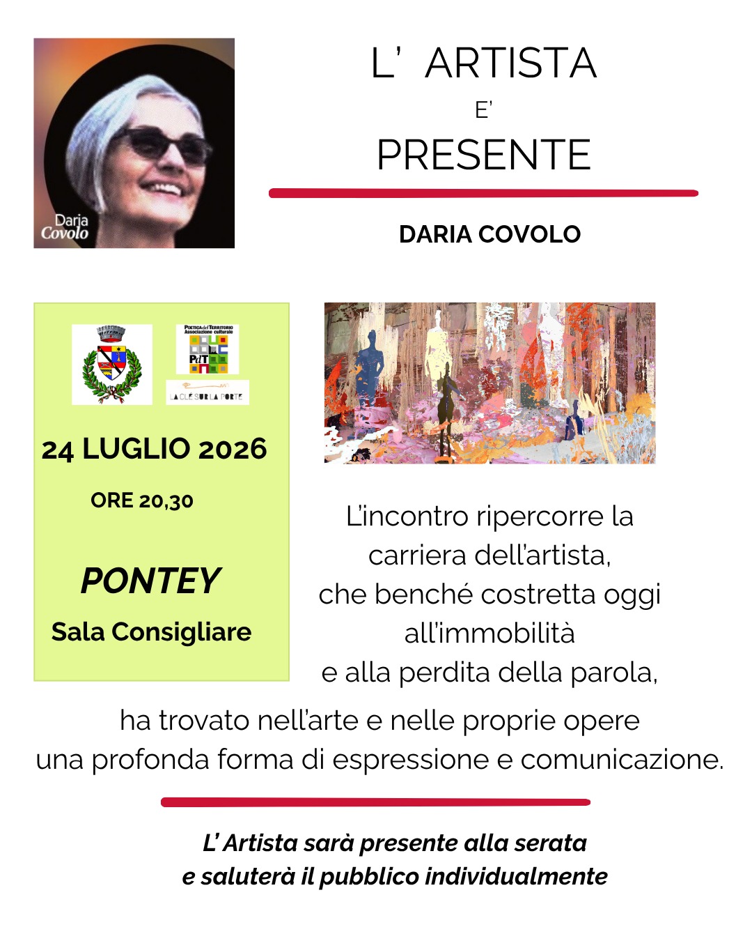 Locandina Daria Covolo