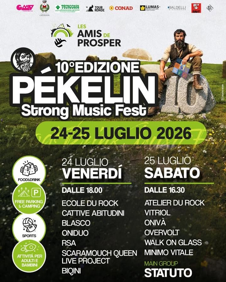 Locandina Pékelin Strong Music Fest