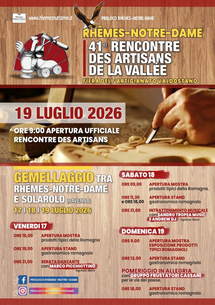 Locandina Rencontre Artisans