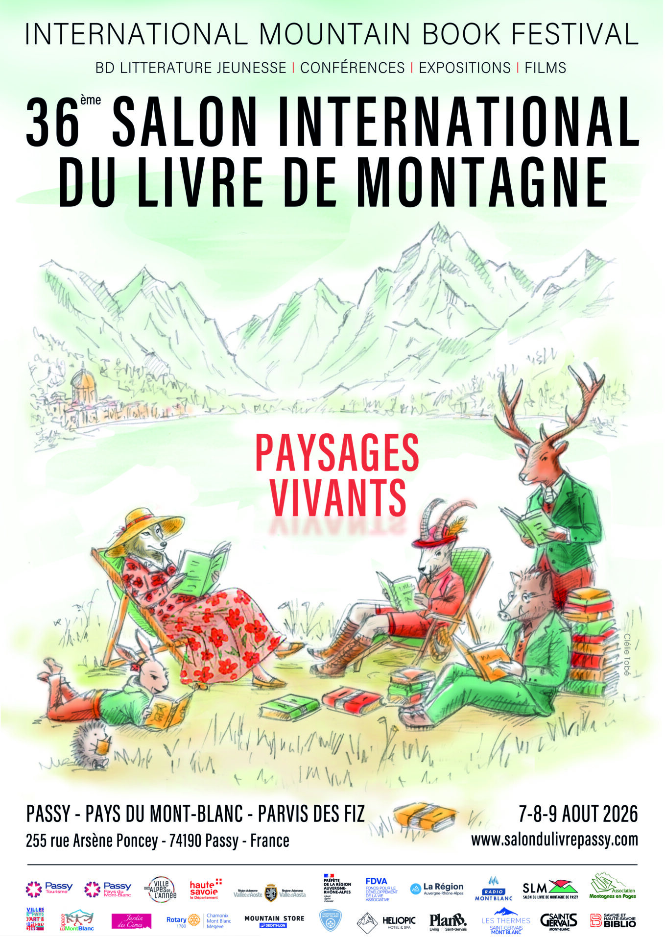 Locandina Salon International du livre de montagne
