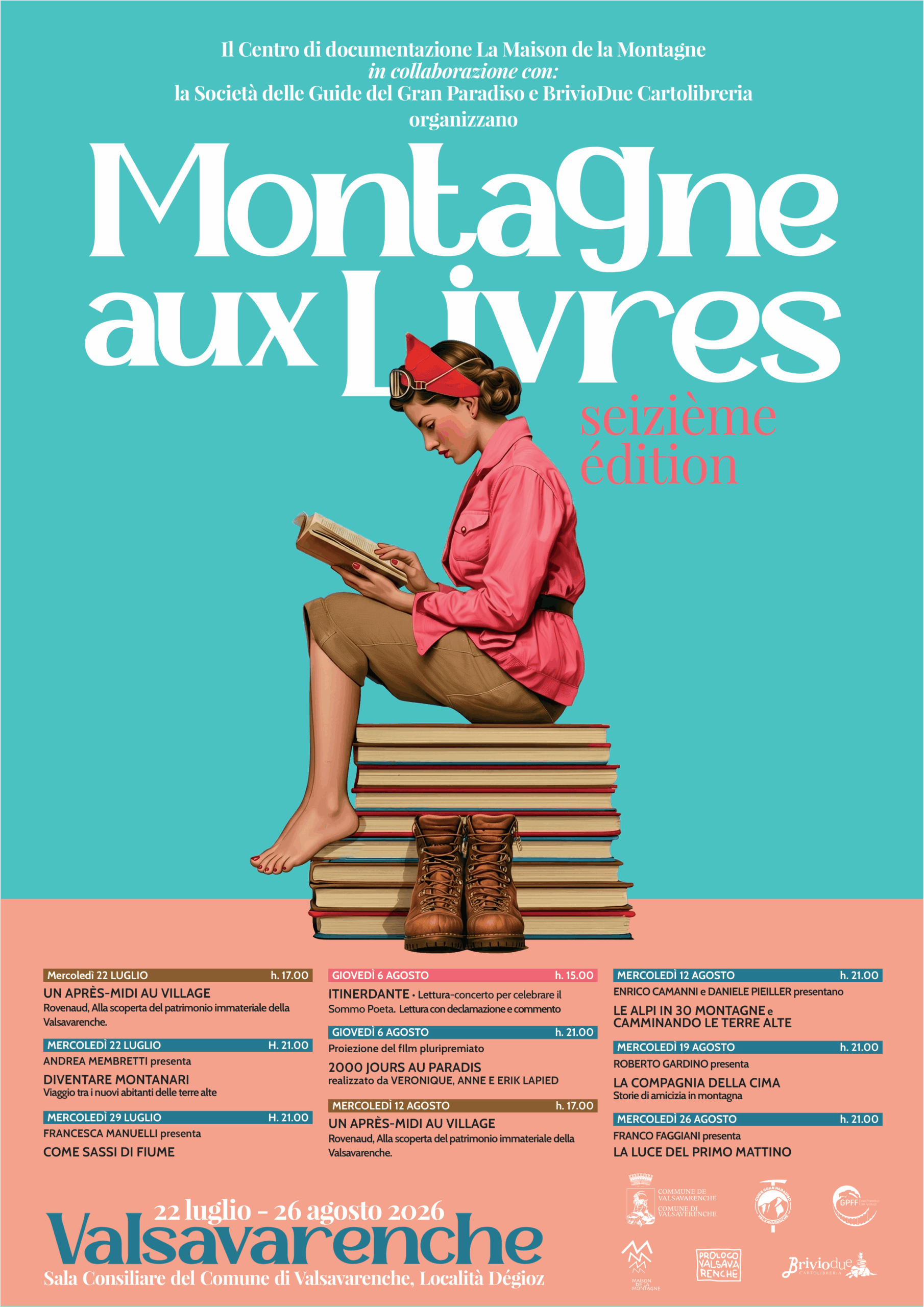 Montagne aux Livres-  Locandina