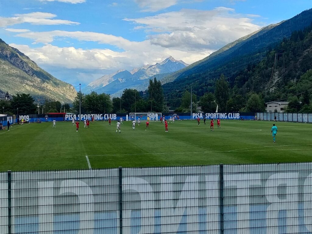 Pisa ritiro Morgex