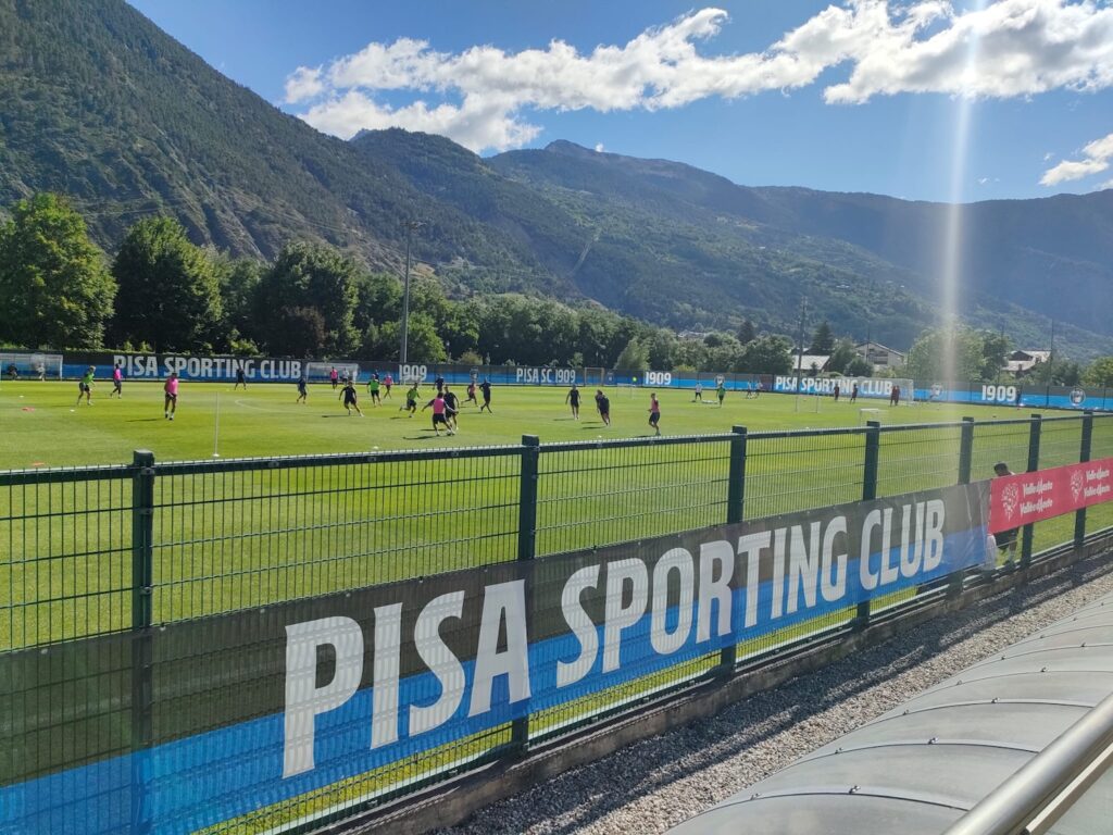 Pisa ritiro Morgex