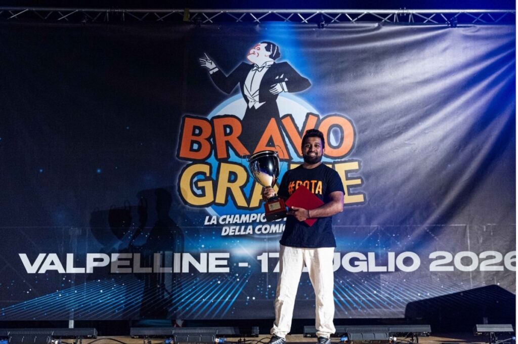 Naveen Cassera, vincitore di Bravograzie 2026