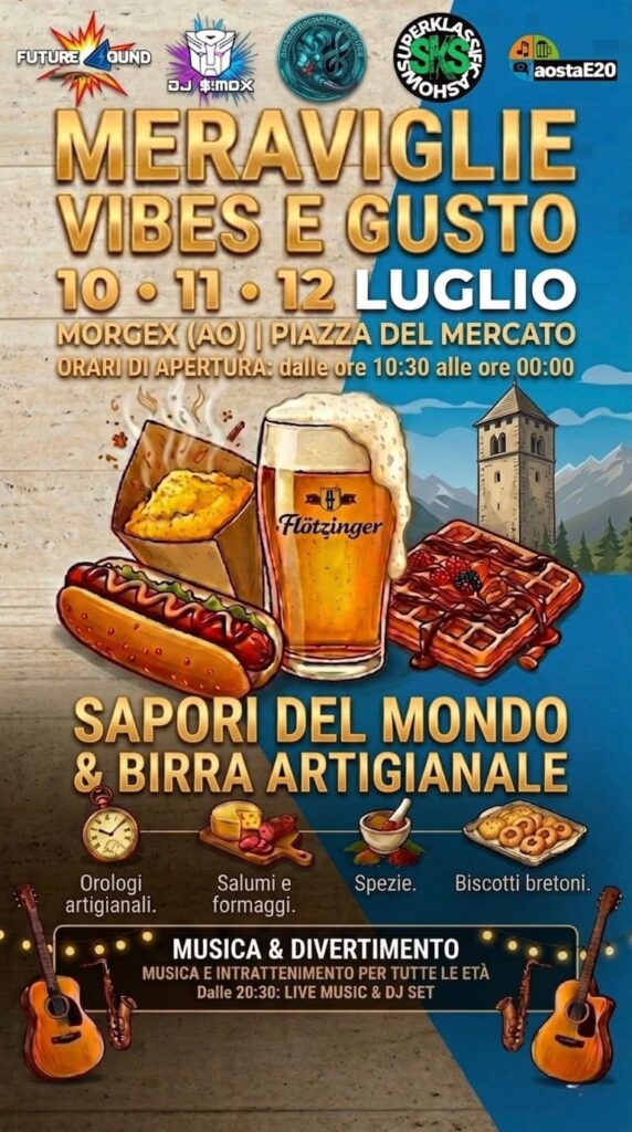Street food AostaE20 Morgex