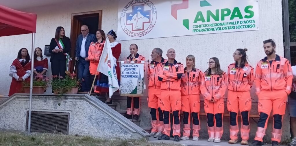 La nuova sede dei Volontari del Soccorso di Valtournenche