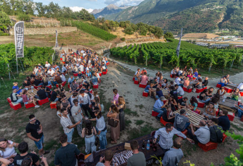 L’estate di Grosjean Vins tra filari, musica e vini di montagna