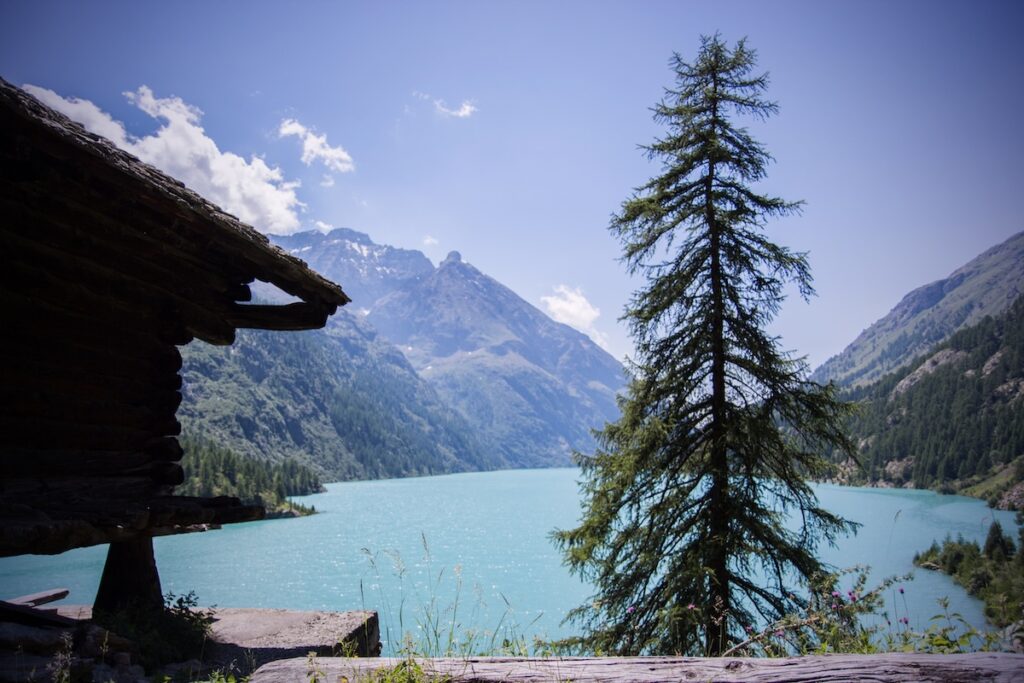 Il rascard del lago di Place Moulin