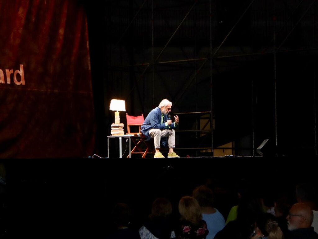 Paolo Crepet al Forte di Bard Foto Alice Dufour