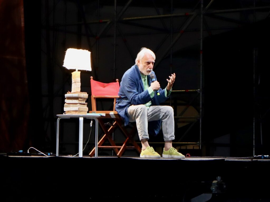 Paolo Crepet al Forte di Bard Foto Alice Dufour