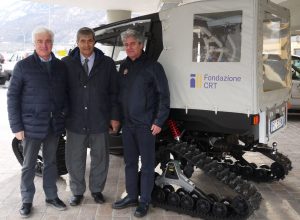 nuovo mezzo cingolata Protezione civile