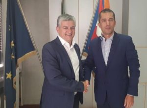 Luigi Bertschy e Marco Gabusi della Regione Piemonte