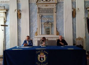 conferenza stampa trekking urbano