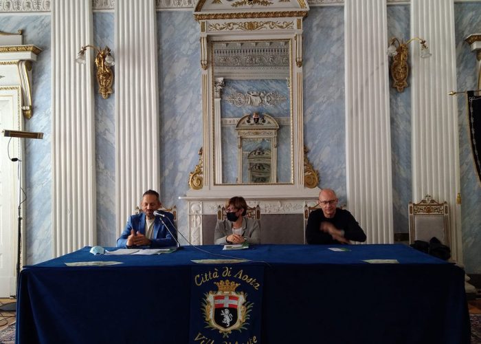 conferenza stampa trekking urbano