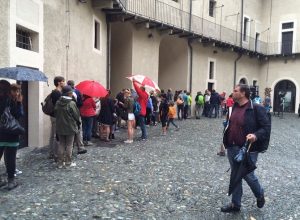 Pubblico al Forte di Bard