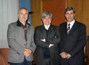 da sx Nicco, Caveri e Fosson