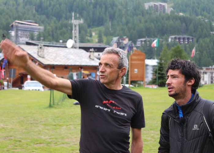 Kilian Jornet e Bruno Brunod