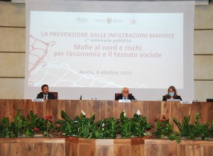 Il magistrato Tartaglia e il professor Ciconte, relatori del seminario.