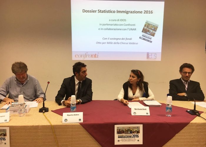 La presentazione al CSV del Dossier Statistico sull'Immigrazione 2016