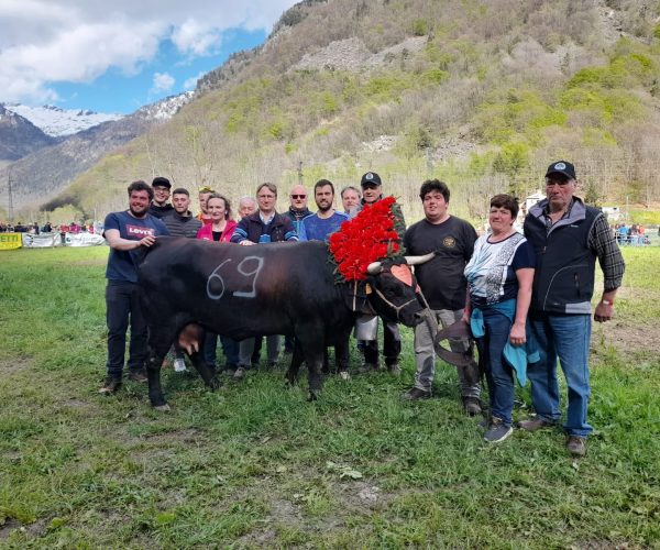 Sergio Juglair di Pont-Saint-Martin, con Sirena, ha conquistato il primo bosquet della sua carriera di allevatore nel mondo delle batailles