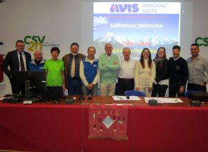 L'assemblea ordinaria dell'Avis Valle d'Aosta