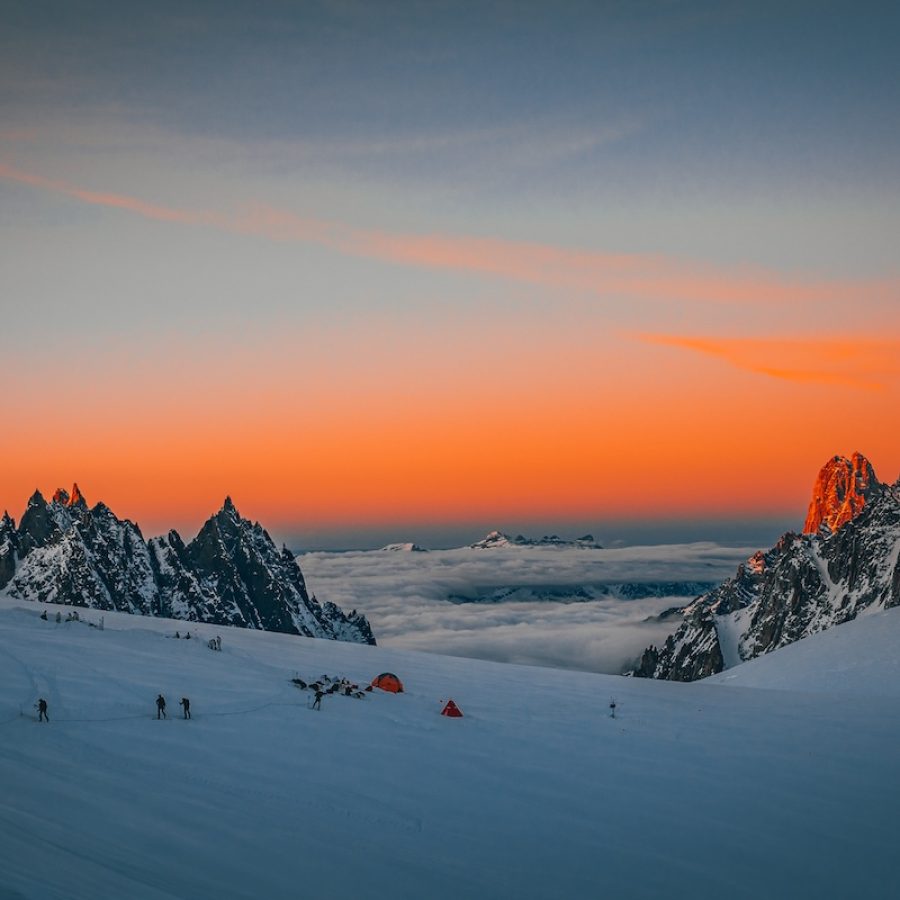 Il campo base di "Campo Alta Quota"