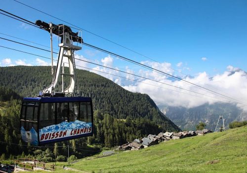 La funivia di Chamois