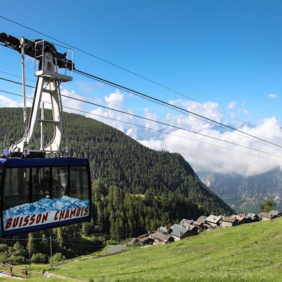La funivia di Chamois