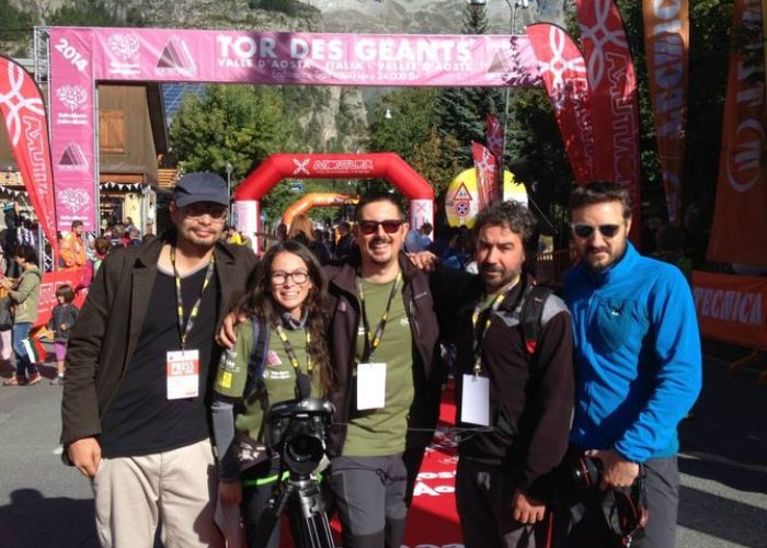 I professionisti dell'Apa Vda impegnati al Tor des Géants
