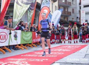 Emilie Lecomte a Courmayeur (ph. Andrea Vallet)