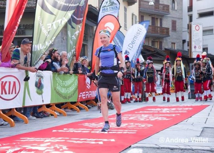 Emilie Lecomte a Courmayeur (ph. Andrea Vallet)