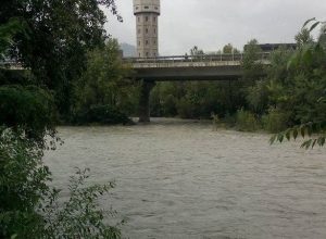 La Dora Baltea oggi ad Aosta