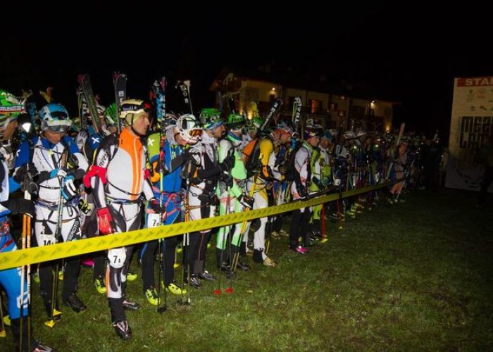 Partenza Mezzalama 2015 (foto facebook Mezzalama)