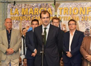 Inaugurazione Marcia Trionfale della Juventus al Castello di Ussel