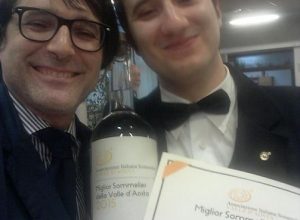 Gianluca Arcaro, miglior sommelier valdostano per il 2015
