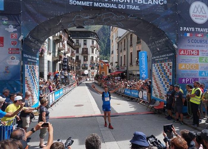 Marc PINSACH RUBIROLA (ESP) wins the #OCC  © Ultra-Trail du Mont-Blanc® - Nathalie Ecuer