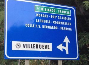 Un altro cartello sbagliato a Villeneuve