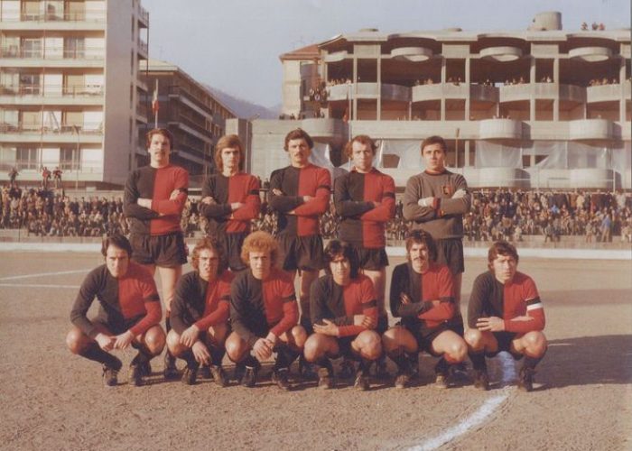 La formazione dell'Aosta del 1973-1974