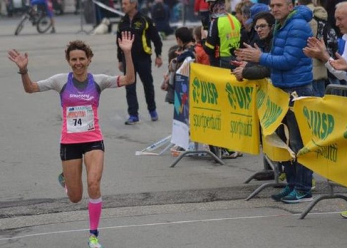 Catherine Bertone a Vivicittà 2016 - Foto Atletica Calvesi