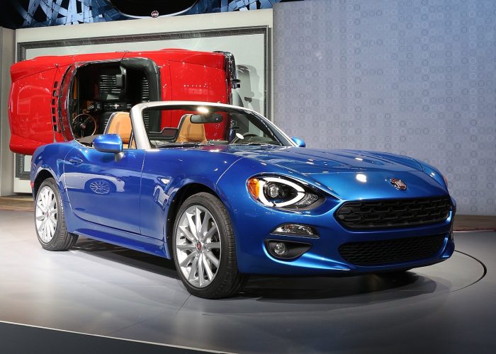 La nuova Fiat Spider 124