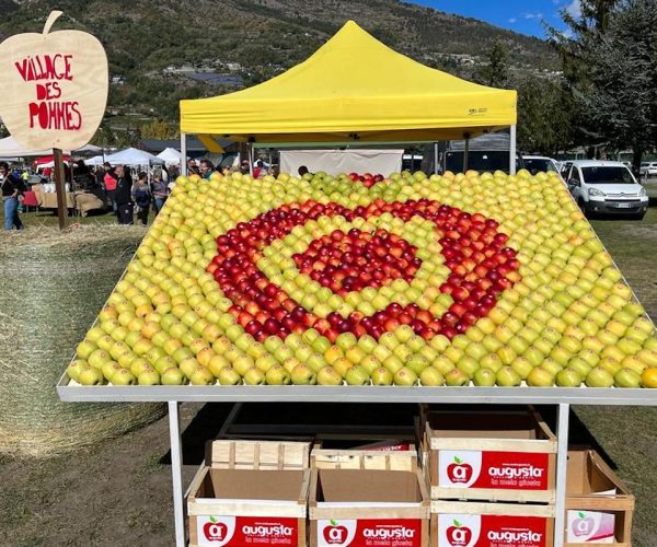 La Festa delle mele a Gressan